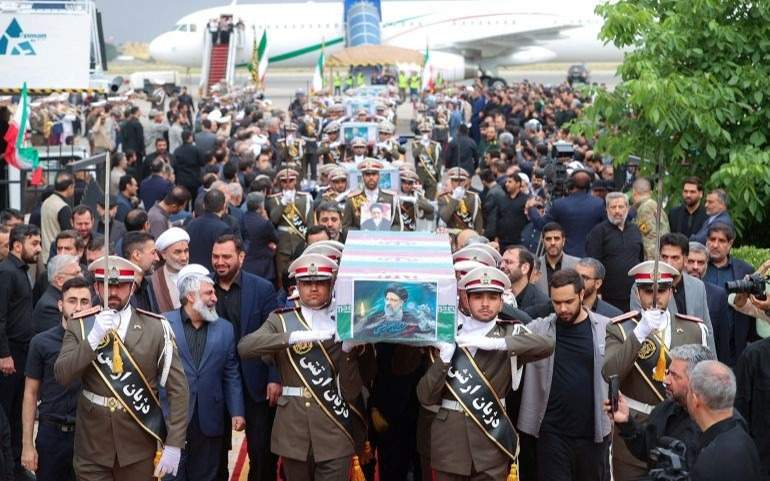Похороны-Раиси-начались-в-Тегеране