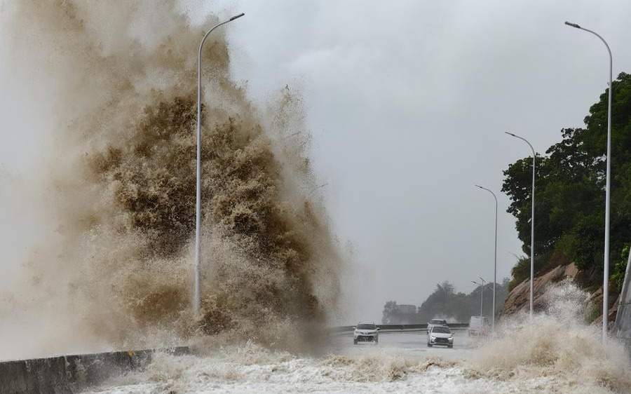 Тайфун «Гаеми» в Китае: активирован режим экстренного реагирования