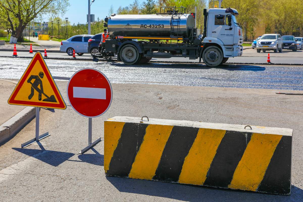 Участок проспекта Дулати будет временно закрыт для движения в Алматы