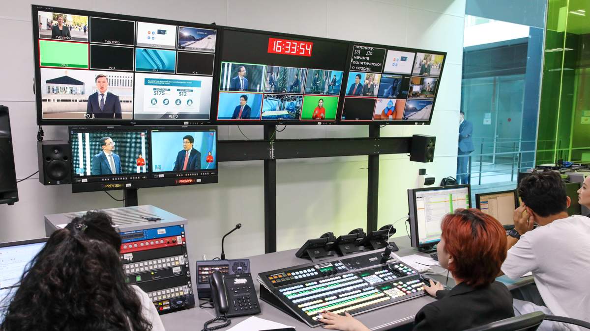 Телевизионные и радиопрограммы будут прерываться для оповещения жителей Казахстана о возможной угрозе