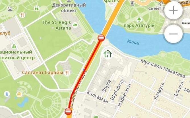 Участок дороги до моста «Караоткель» будет перекрыт в Астане