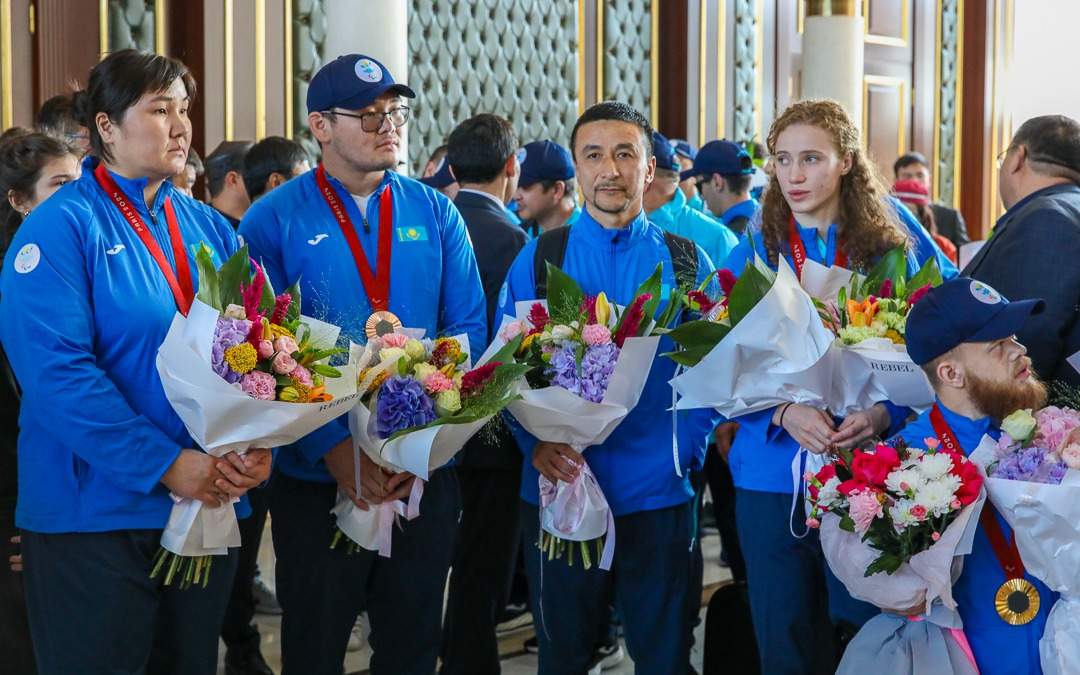 Паралимпийских-призеров-чествовали-в-аэропорту-Астаны