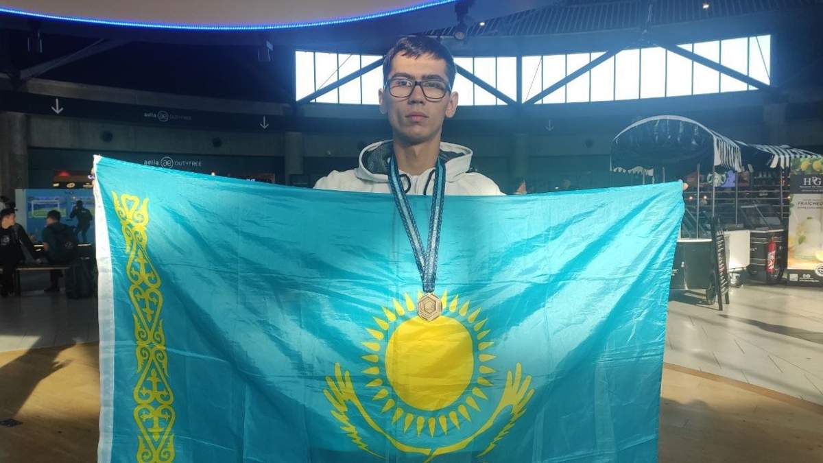 Костанайский студент стал лучшим на конкурсе WorldSkills во Франции