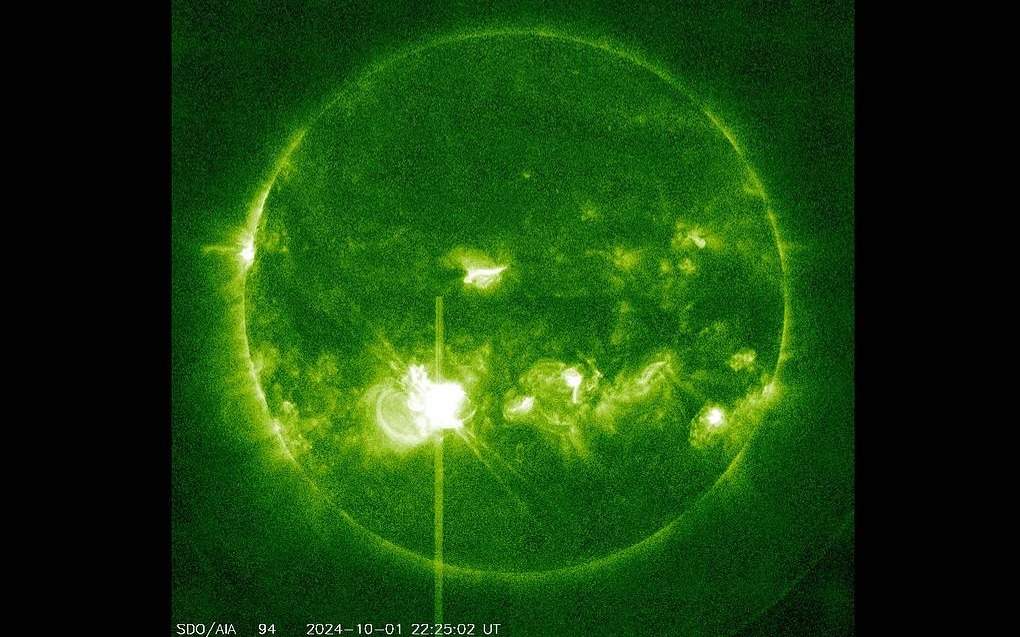 Мощнейшая за пять лет вспышка произошла на Солнце