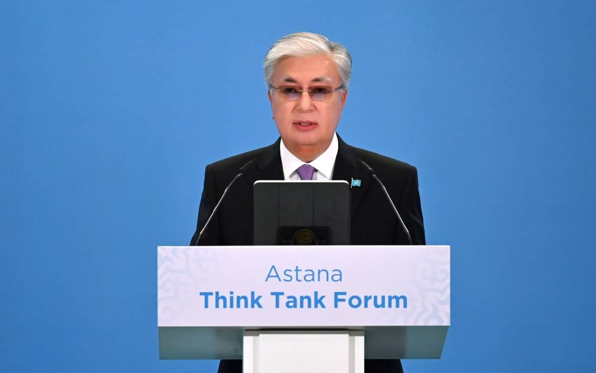 Президент Казахстана выступил на пленарном заседании Astana Think Tank Forum