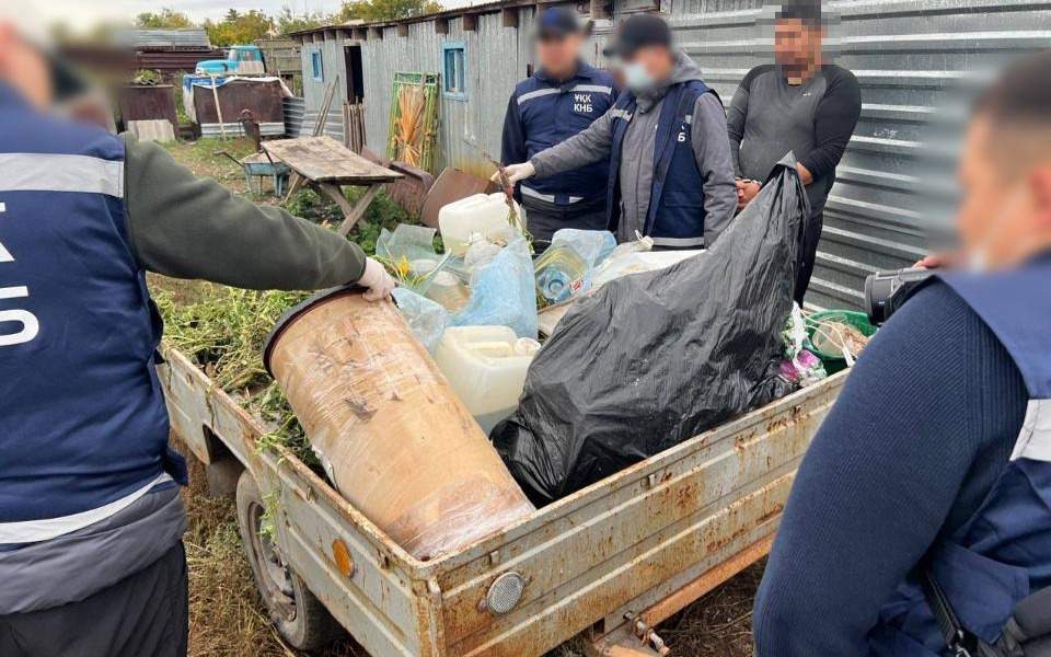 Подпольную нарколабораторию ликвидировали в Акмолинской области