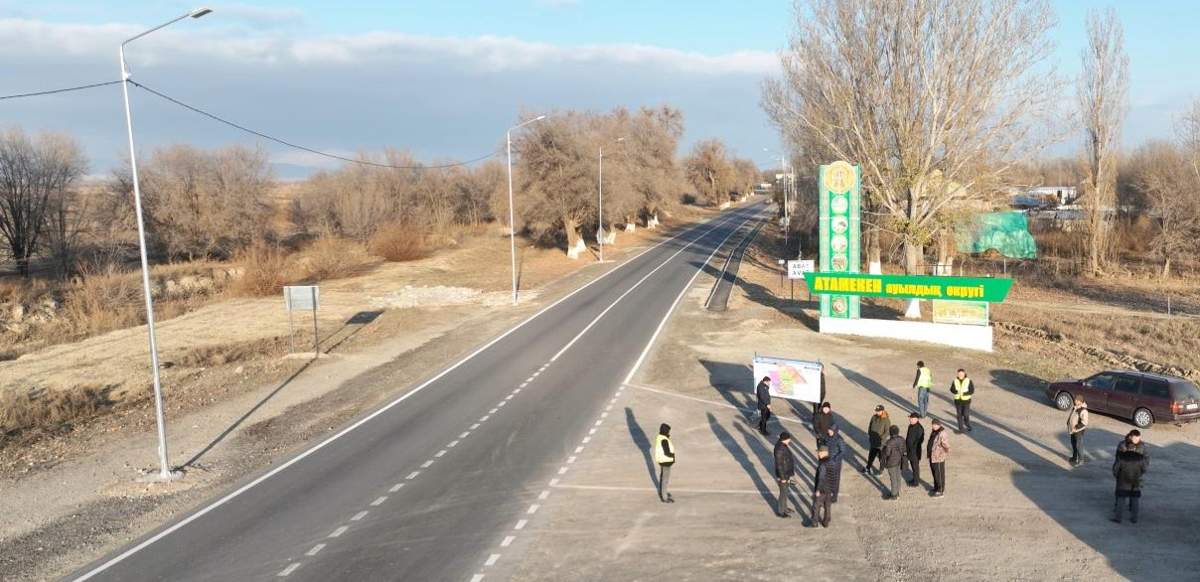 Ключевой участок автодороги «Жаркент-Хоргос» открыли в Жетысу