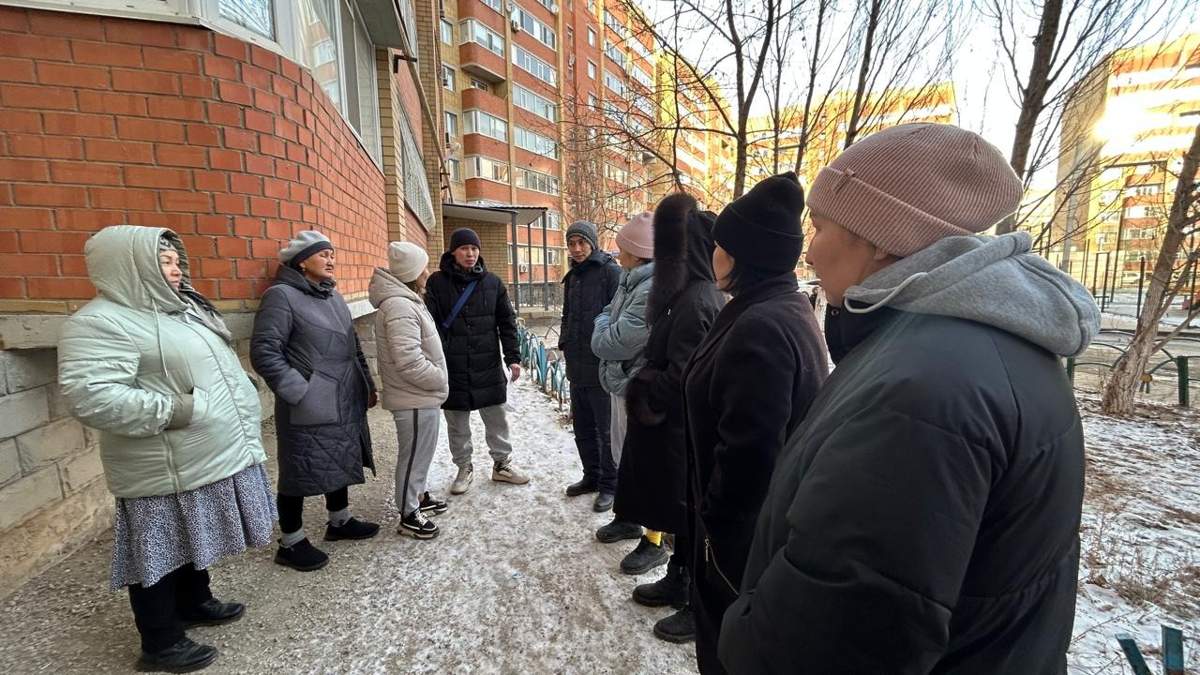 В Актобе мерзнут жители многоэтажек