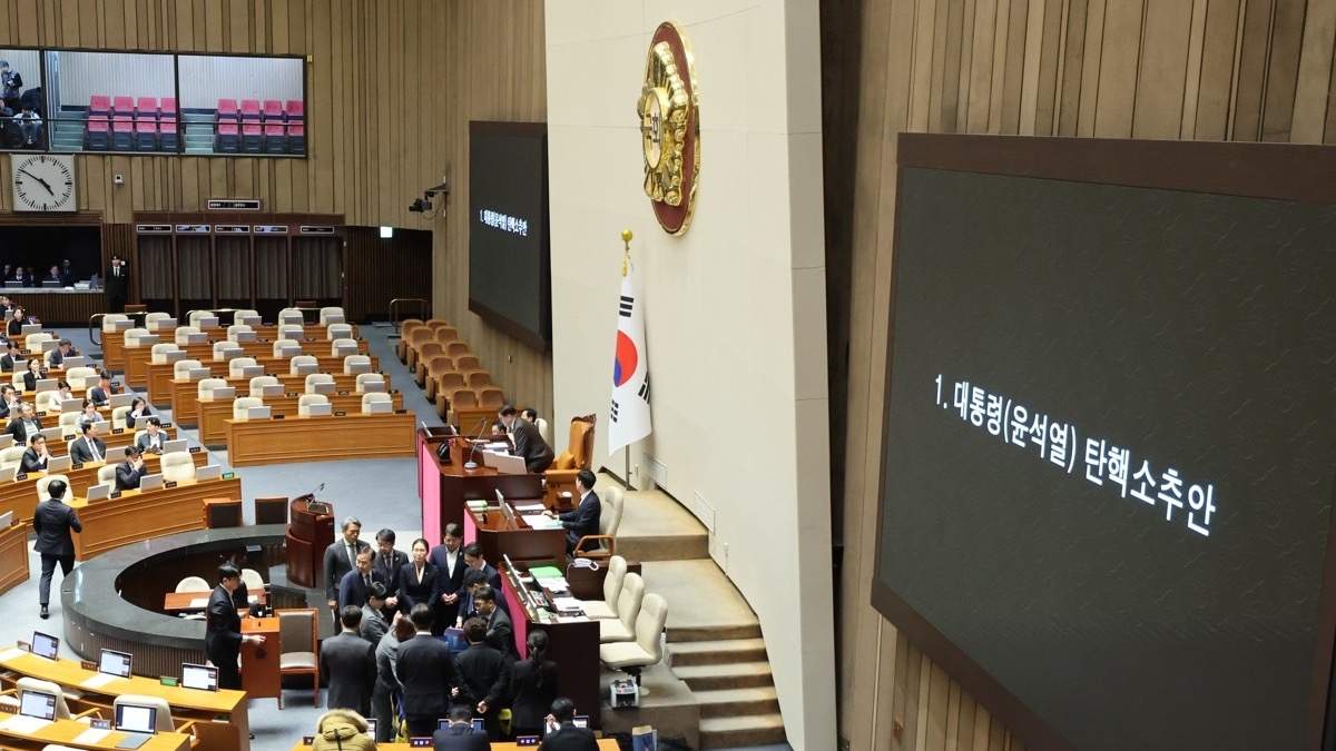 Парламент Южной Кореи проголосовал за объявление импичмента президенту президенту