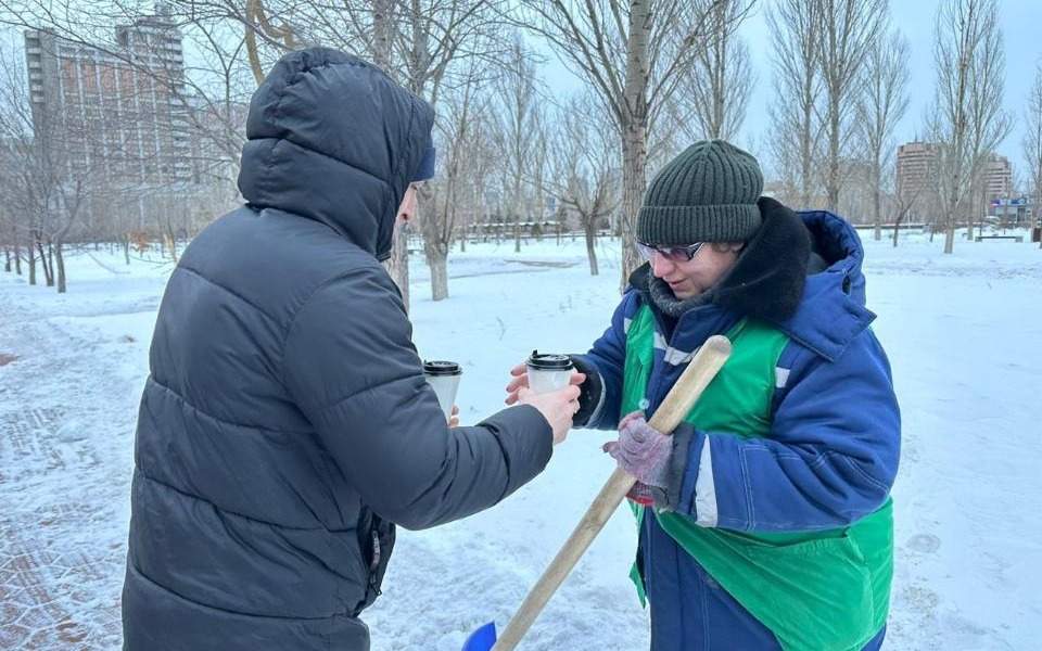 Новый челлендж в знак благодарности коммунальщикам запустили в Астане