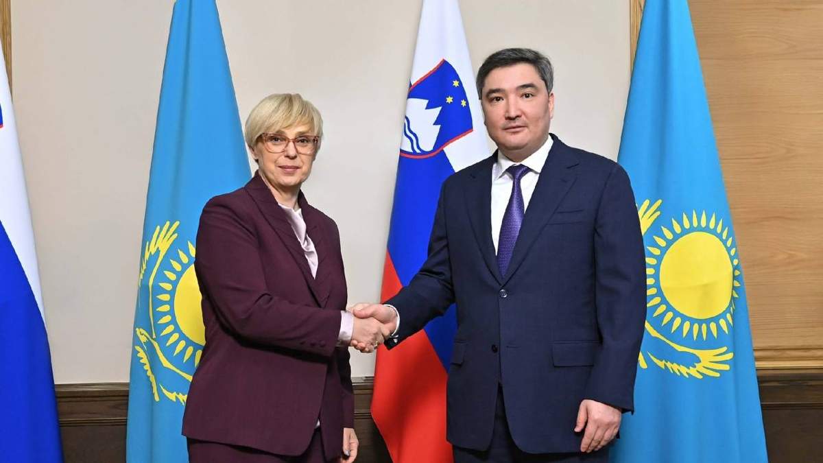 Торгово-экономическое сотрудничество обсудил Премьер-министр Казахстана с Президентом Словении