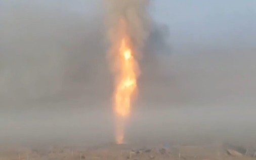 Выброс-газа-с-высоким-содержанием-сероводорода-произошел-на-месторождении-в-Узбекистане