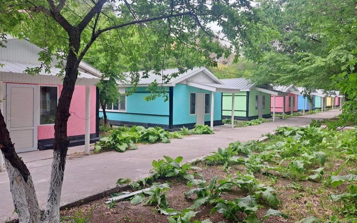 В Туркестанской области впервые реализован проект модульного лагеря