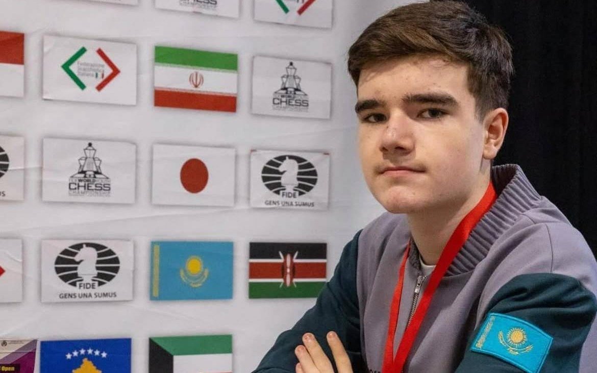 14-летний школьник из Актау стал самым юным гроссмейстером Казахстана