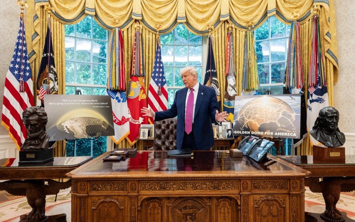 Трамп планирует создать «Золотой купол» до конца своего президентского срока