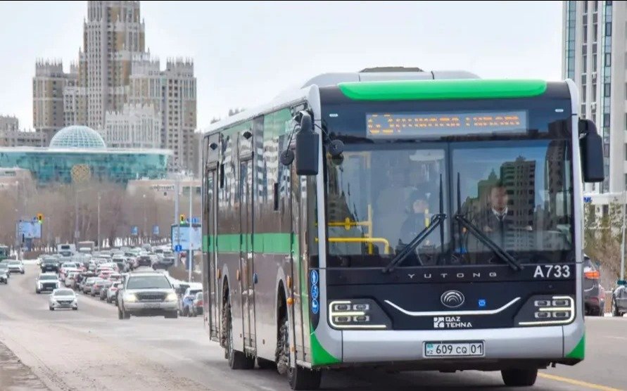 16 автобусных маршрутов изменили движение в Астане