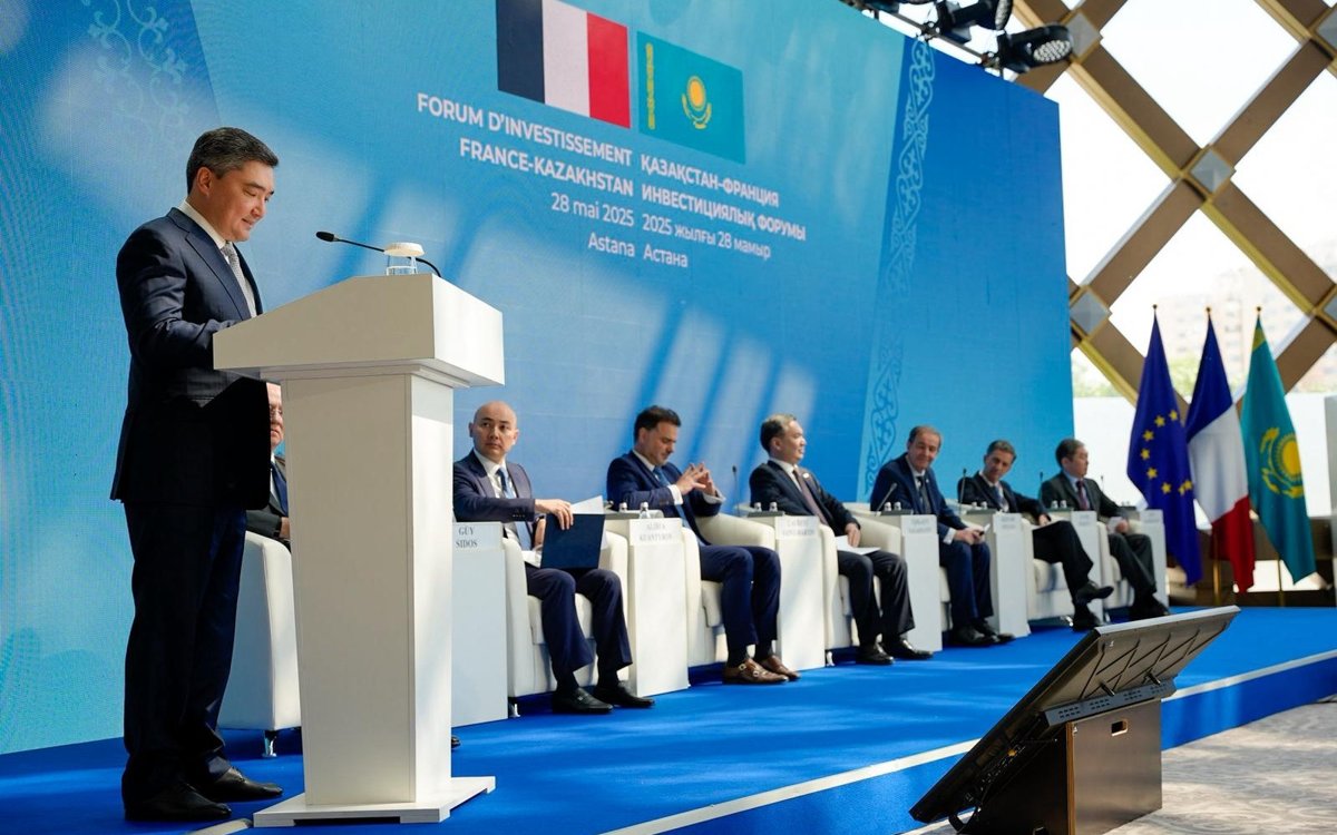 Французские инвестиции в Казахстан приближаются к $20 млрд