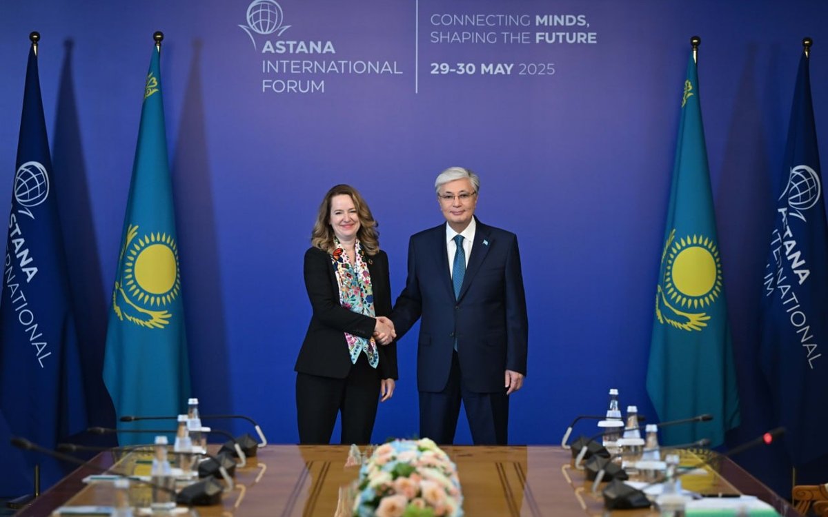 Президент Казахстана принял Гендиректора Международной организации по миграции