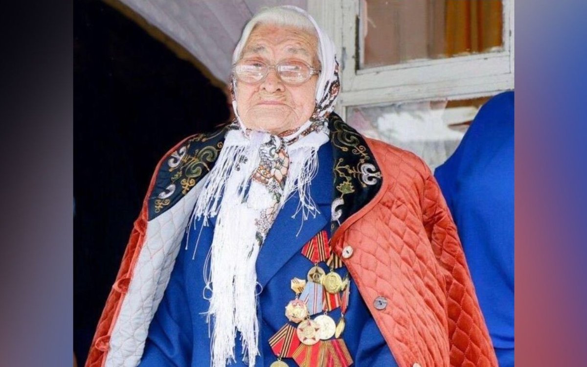 В Шымкенте ушла из жизни 101-летняя ветеран войны Нина Мосунова