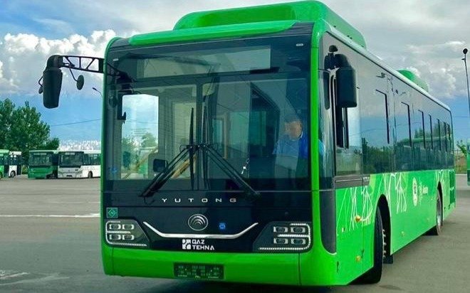 Новый автобусный маршрут запустили в Алматы