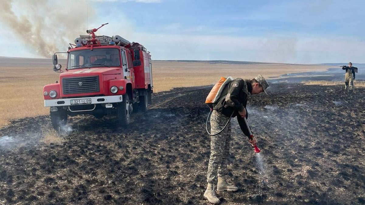 480 единиц противопожарной техники не хватает Акмолинской области