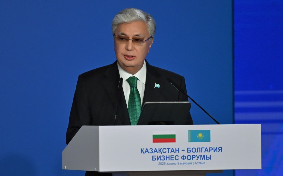Глава государства выступил на бизнес-форуме «Казахстан – Болгария»