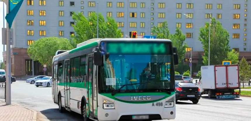 Девять автобусных маршрутов изменили движение в Астане