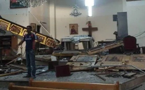 Двадцать человек погибли в результате взрыва в церкви в Дамаске