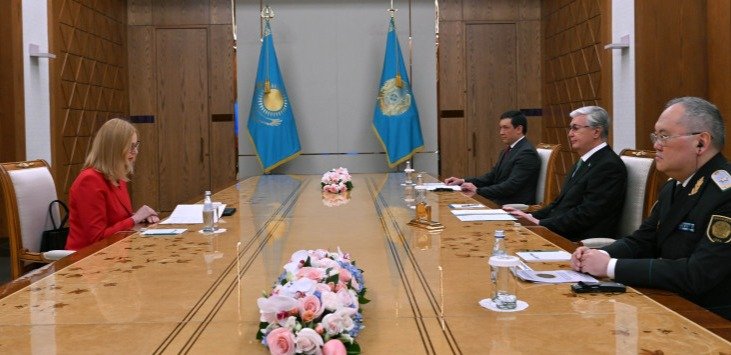 Президент Казахстана принял главу Группы финансовых разведок «Эгмонт»