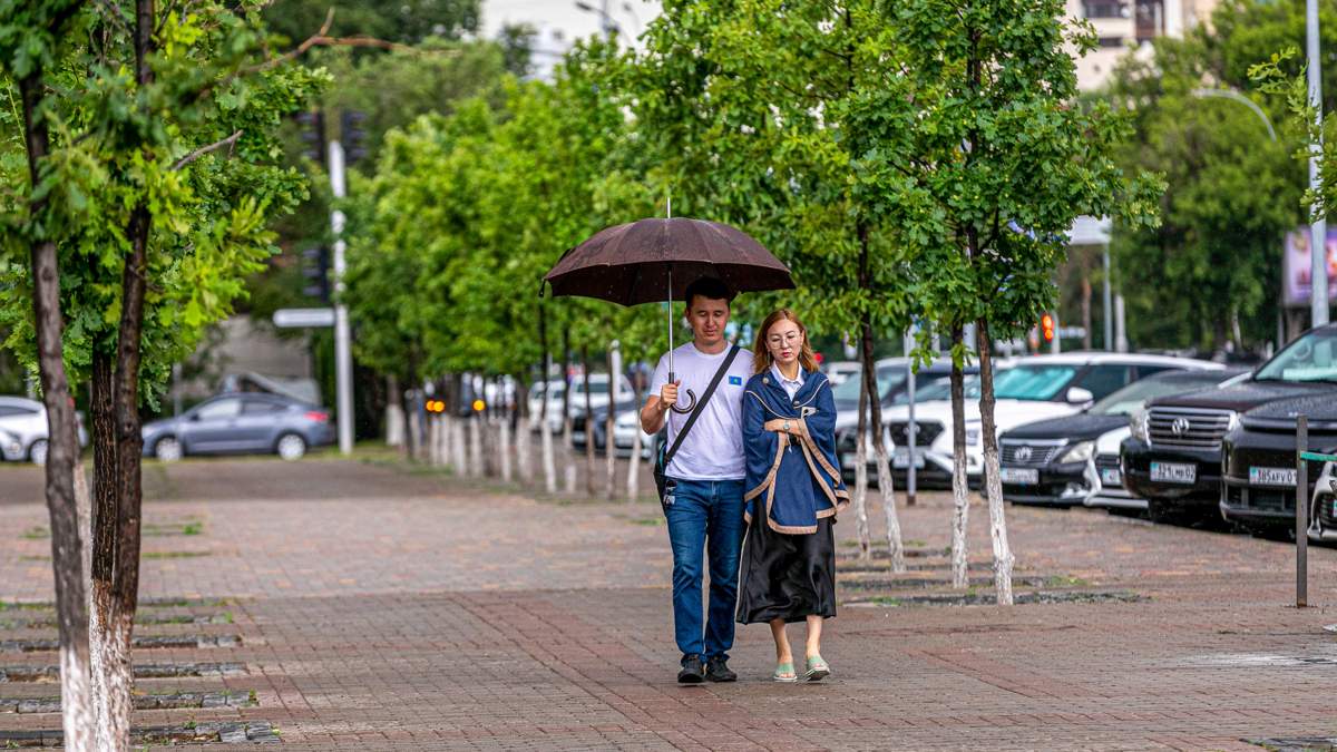 Дожди с грозами: прогноз погоды в Казахстане на 1 июля