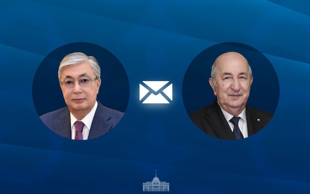 Касым-Жомарт Токаев поздравил Президента Алжира с Днем независимости
