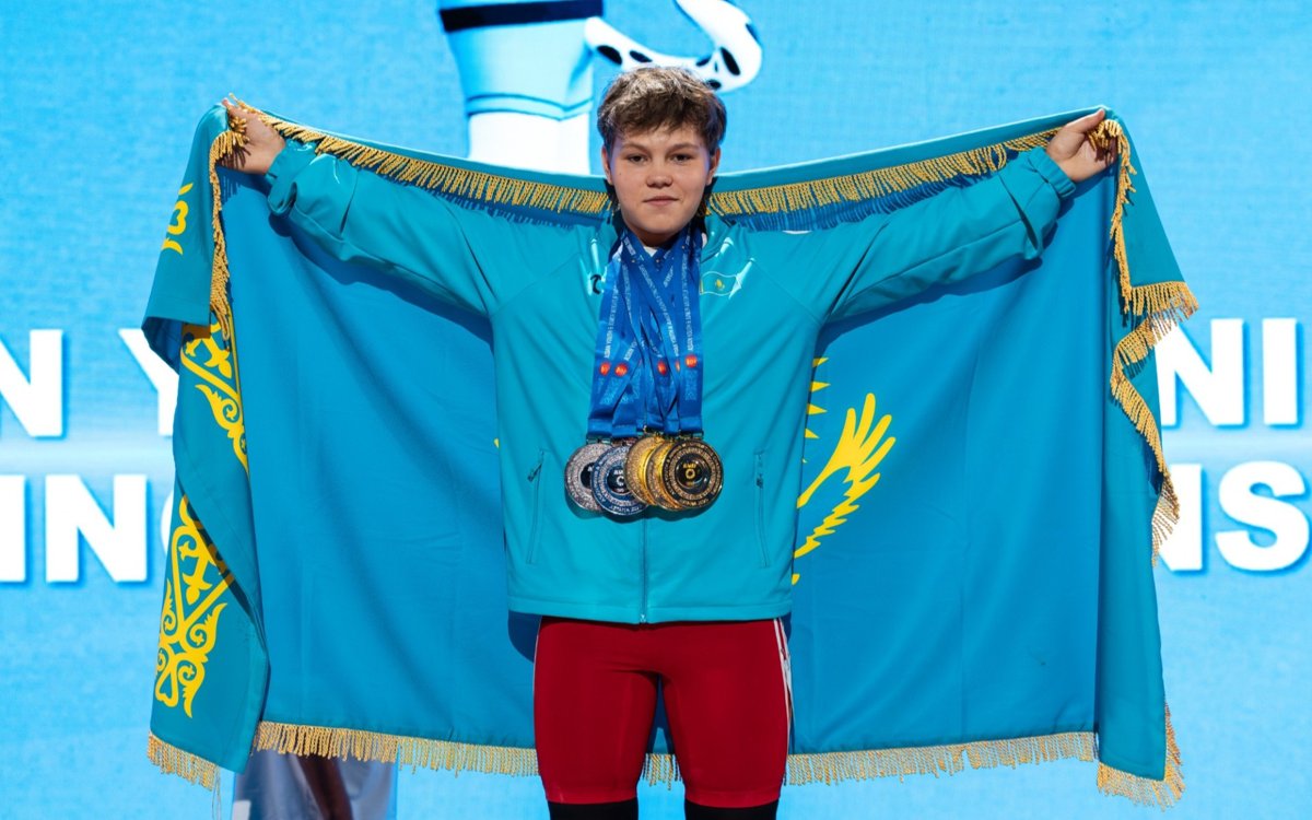 Ксения Прозорова завоевала две медали на чемпионате Азии в Астане