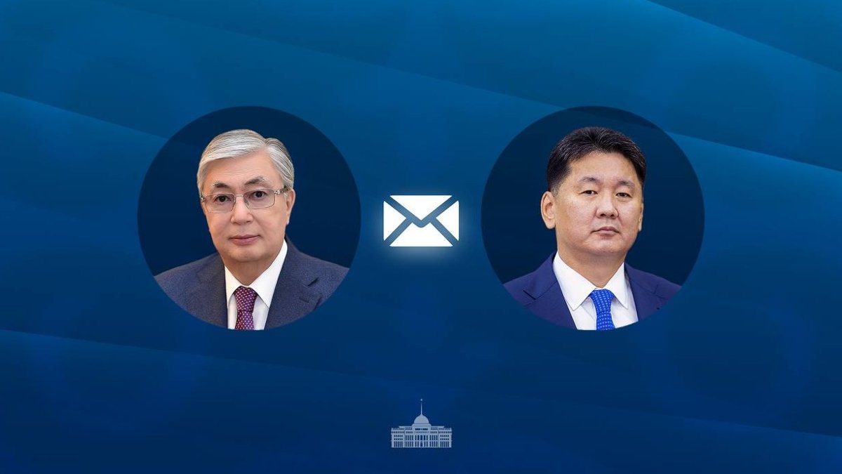 Касым-Жомарт Токаев поздравил Президента Монголии с праздником Наадам