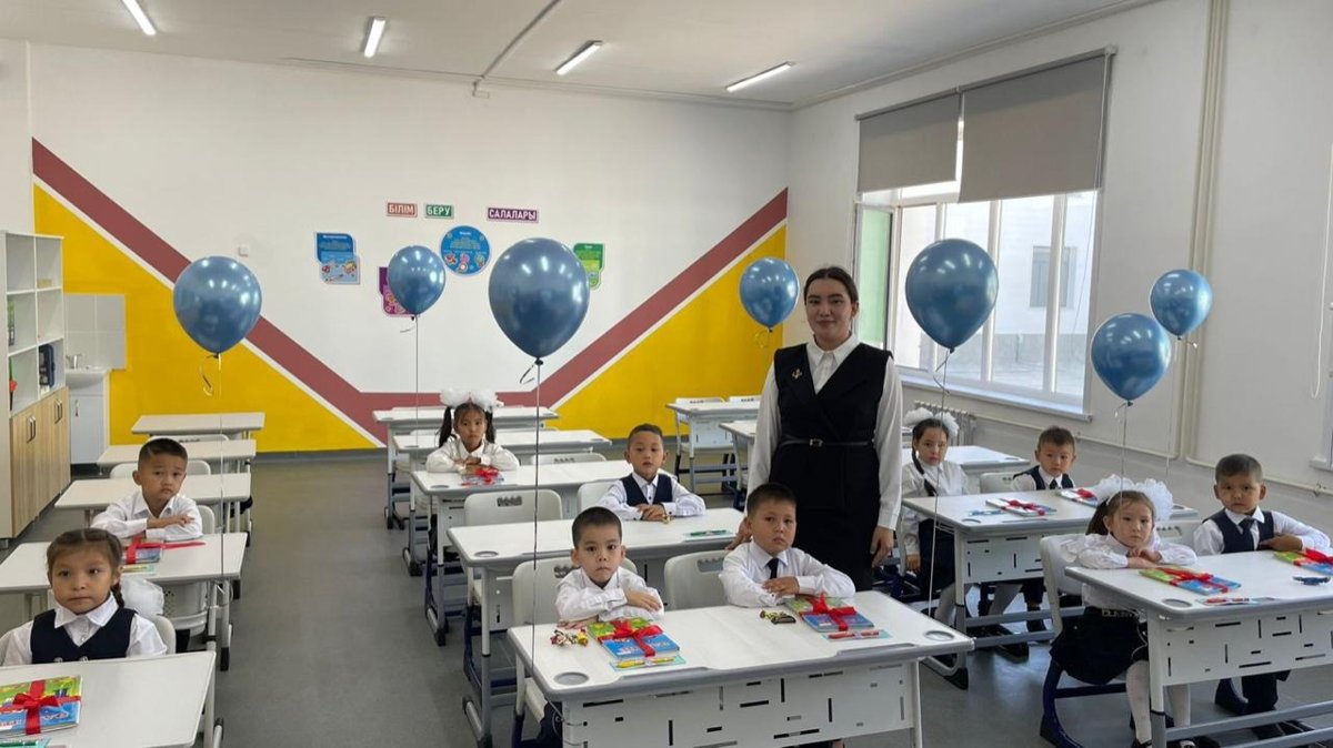 «Келешек мектептері»: в Улытау открылась новая школа на 300 мест