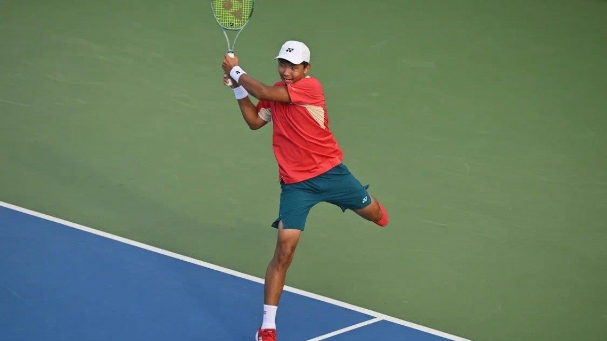 Зангар Нурланулы обыграл 13-ю ракетку мира ITF Juniors на юниорском US Open