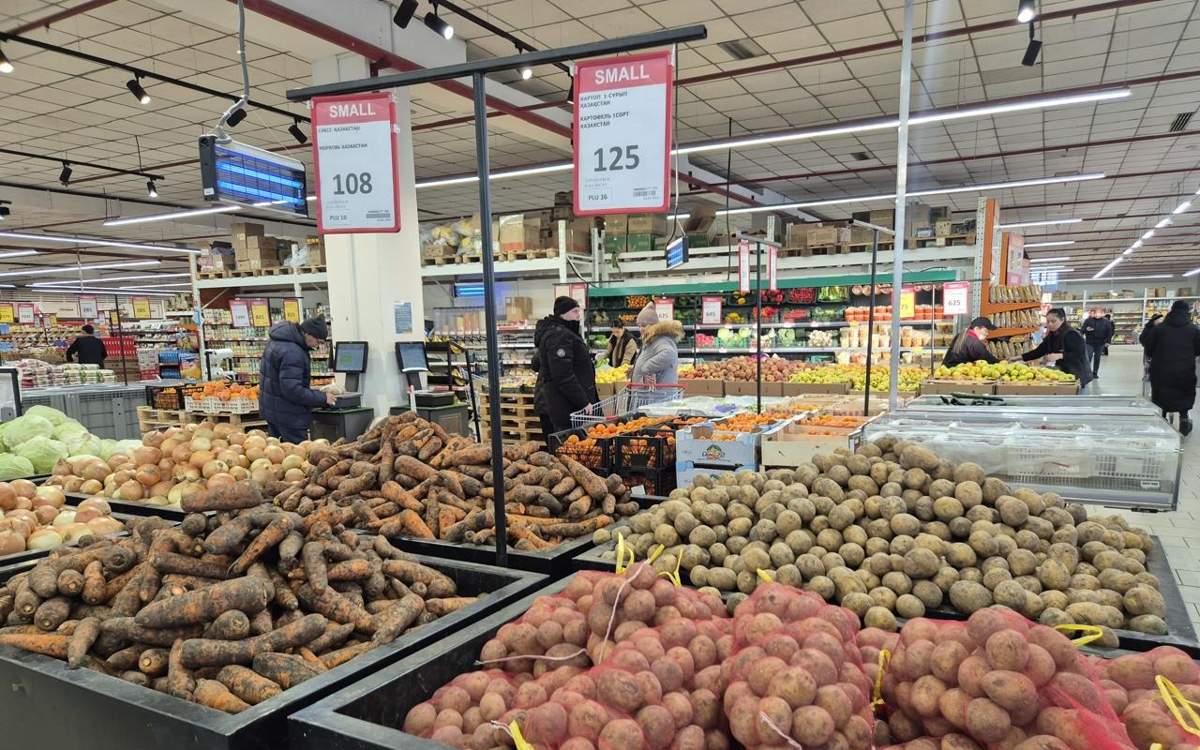 Сколько стоит картофель в Казахстане