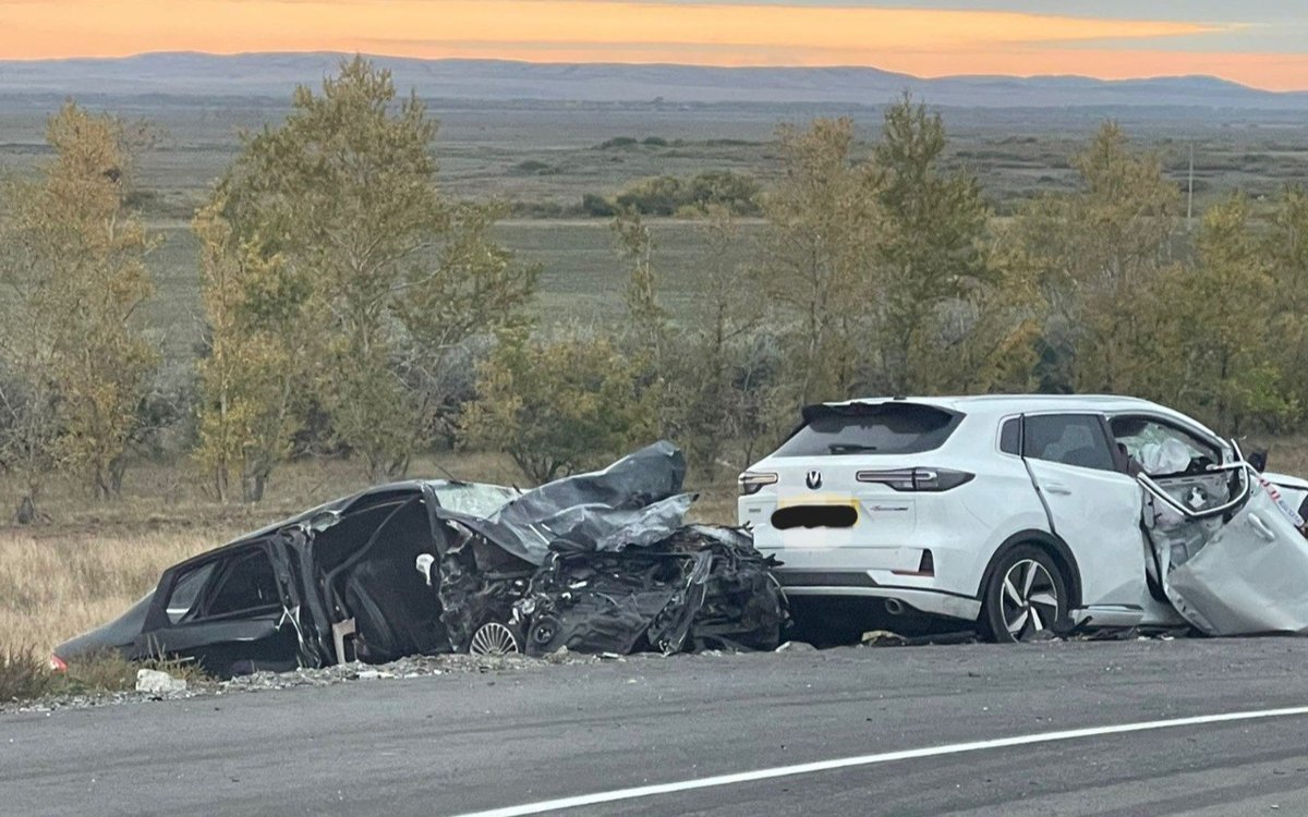 В Казахстане в двух ночных ДТП погибли 15 человек
