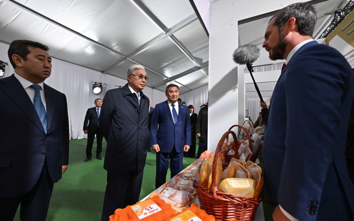 Президент: Мы покупаем кокшетауское мороженое