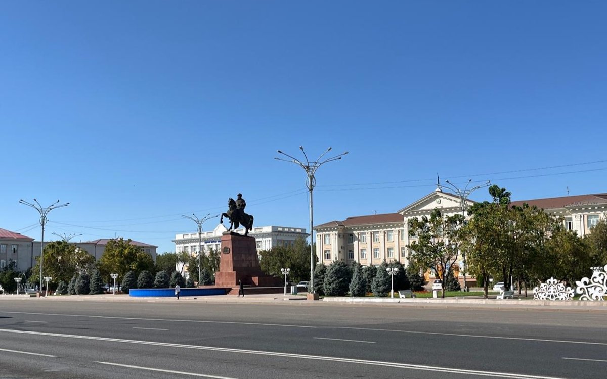 Центральную площадь в Таразе перекроют на 9 дней