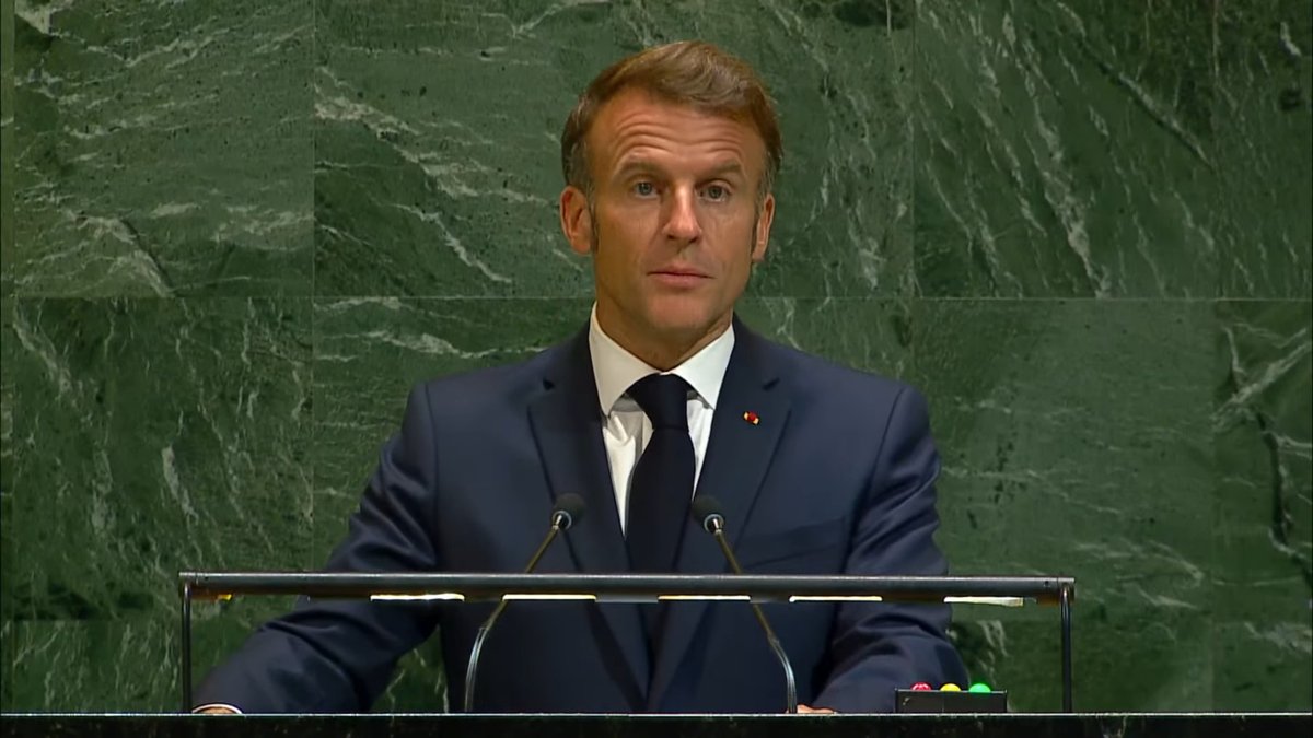 Мы имеем право мечтать — выступление Макрона на Генассамблее ООН