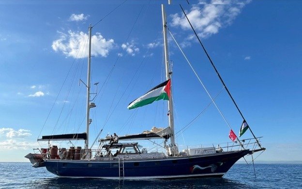 Активисты сообщили об атаке дронов на суда флотилии, направлявшейся в Газу