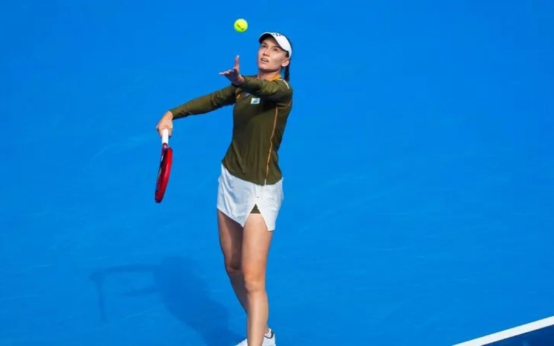 Елена Рыбакина снялась с турнира WTA 500 в Японии