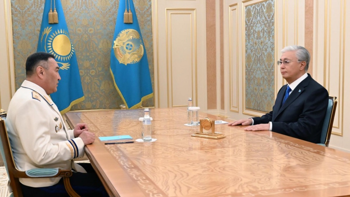 Касым-Жомарт Токаев принял председателя КНБ