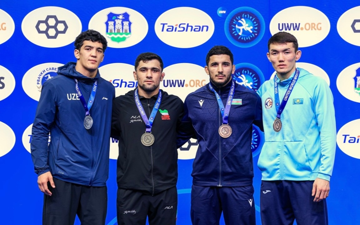 Казахстанские борцы завоевали три медали на чемпионате мира U23 в Сербии