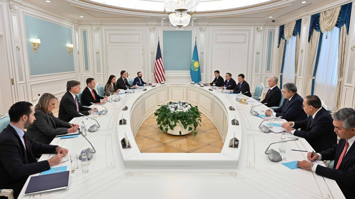 Касым-Жомарт Токаев встретился со спецпредставителем Трампа и замгоссекретаря США