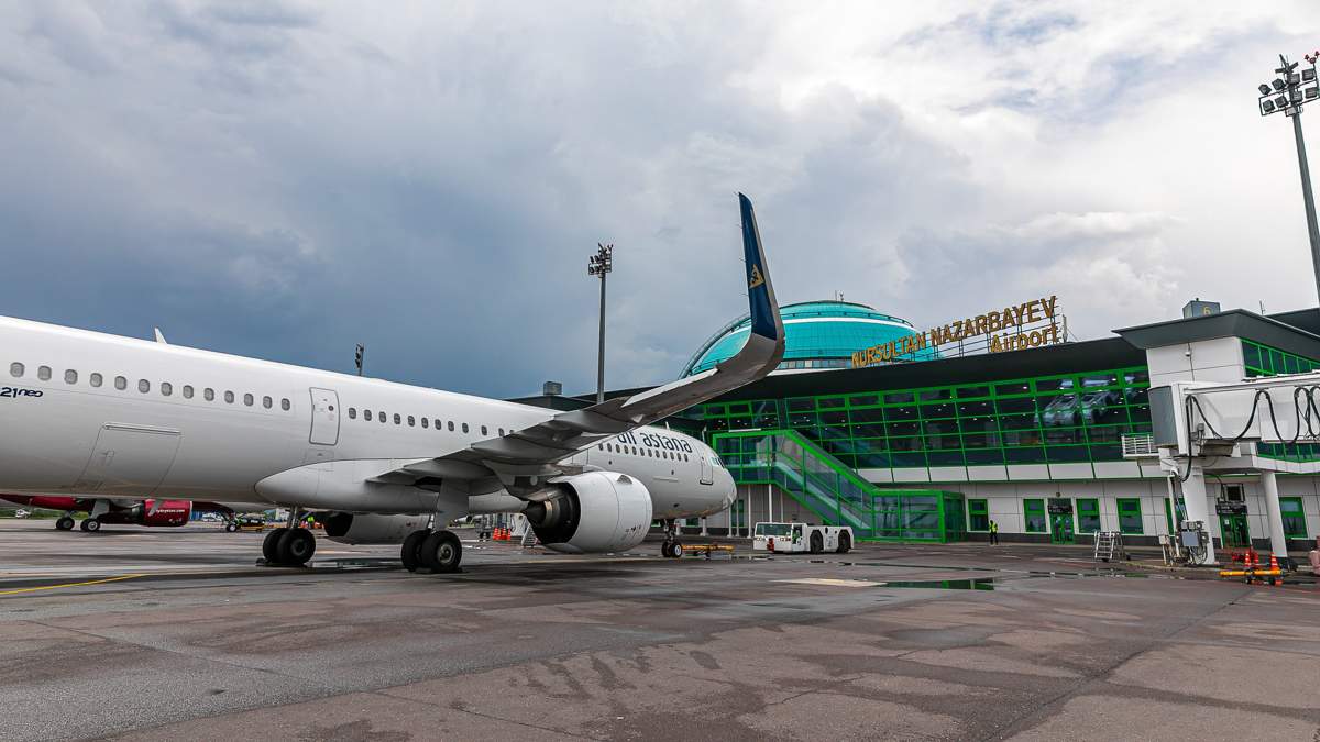 Аэропорт Астаны завершил ремонт взлетно-посадочной полосы