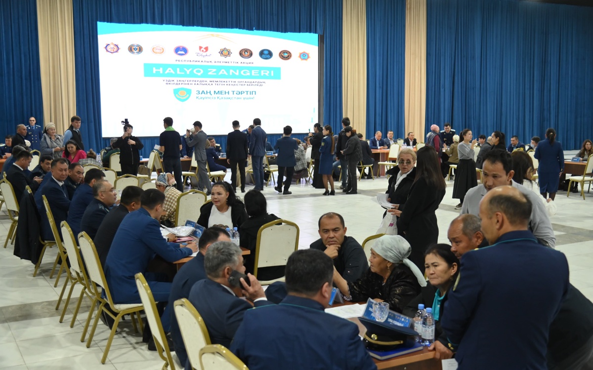 «Народный юрист»: более 1000 шымкентцев получили бесплатные консультации