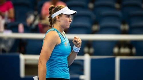 Елена Рыбакина с разгромной победы стартовала на турнире WTA