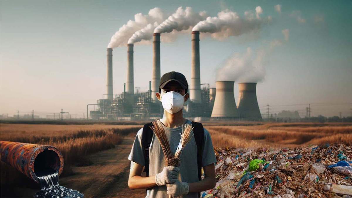 Предприятия в индустриальной зоне Шымкента оштрафованы за нарушение экологических норм