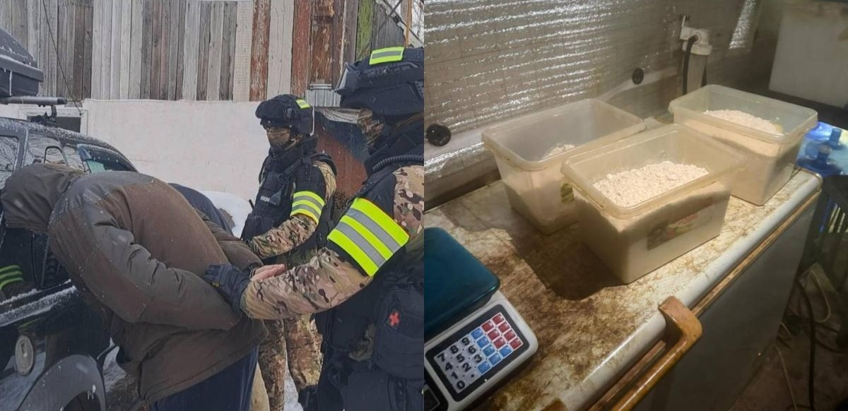 Свыше тонны прекурсоров и 52 кг «синтетики» изъяли в Караганде
